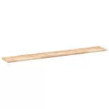 3 db kezeletlen tömör akácfa függőpolc 120 x 20 x 2 cm