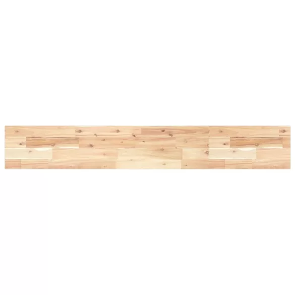 3 db kezeletlen tömör akácfa függőpolc 120 x 20 x 2 cm