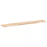 4 db kezeletlen tömör akácfa függőpolc 120 x 20 x 2 cm