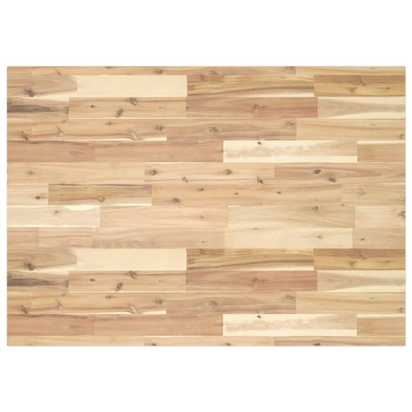 kezeletlen tömör akácfa íróasztallap 120 x 70 x 2 cm