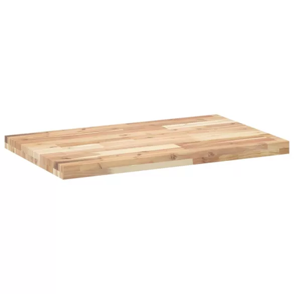 kezeletlen tömör akácfa íróasztallap 80 x 50 x 4 cm