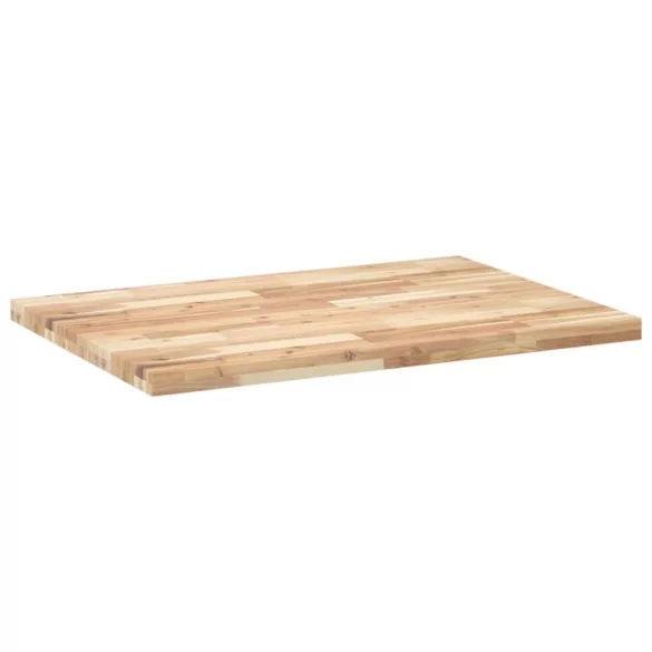 kezeletlen tömör akácfa íróasztallap 80 x 70 x 4 cm