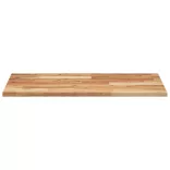 olajbevonatú tömör akácfa íróasztallap 80 x 50 x 2 cm