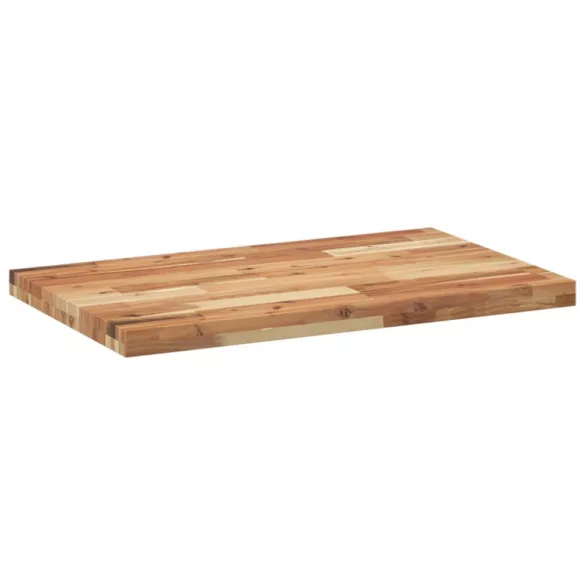 olajbevonatú tömör akácfa íróasztallap 80 x 50 x 4 cm
