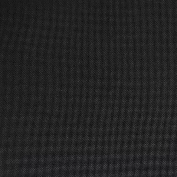 fekete szövet hintaszék lábtartóval