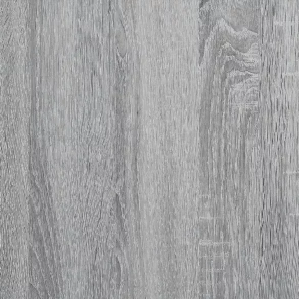 szürke sonoma színű szerelt fa ágykeret fiókokkal 100 x 200 cm