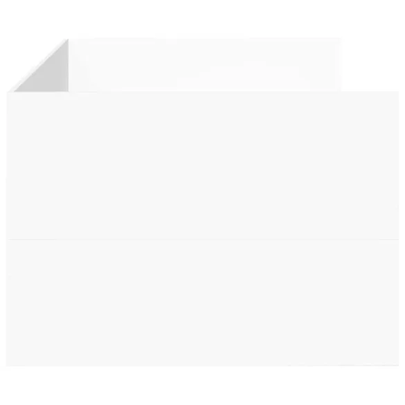 fehér kanapéágy fiókkal matrac nélkül 100x200 cm