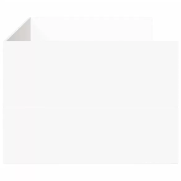 fehér kanapéágy fiókkal matrac nélkül 90x200 cm