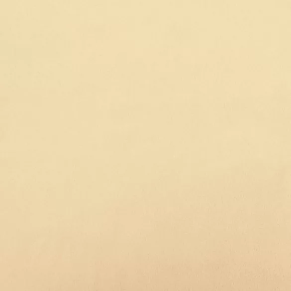 krémfehér bársony pihenőszék lábtartóval