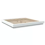 fehér szerelt fa ágykeret 180 x 200 cm