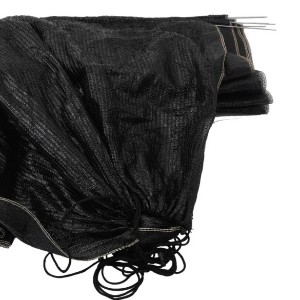 3 db fekete acél és polietilén hálóalagút