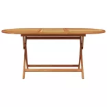 7 részes szürke polyrattan és tömör fa kerti étkezőgarnitúra