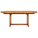 7 részes fekete polipropilén és tömör fa kerti étkezőgarnitúra