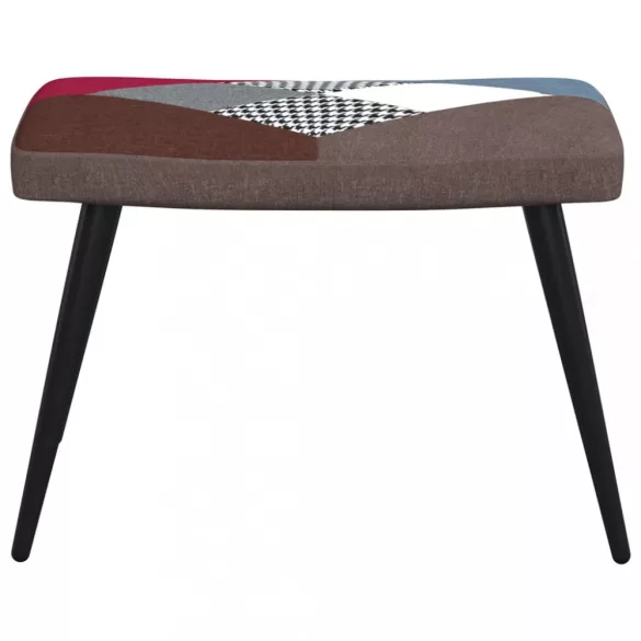 foltvarrott szövet pihenőszék lábtartóval