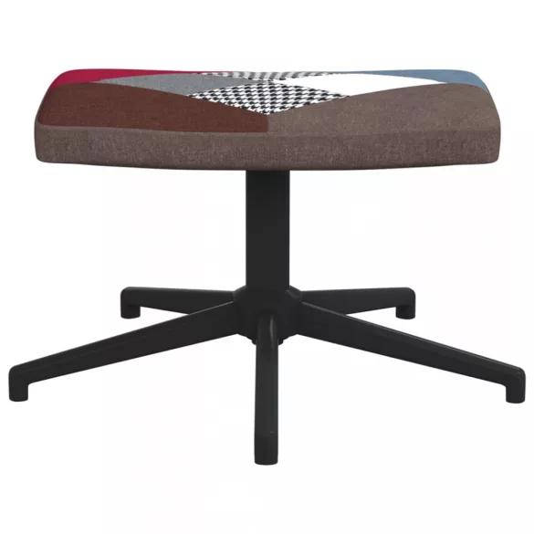 foltvarrott szövet pihenőszék lábtartóval