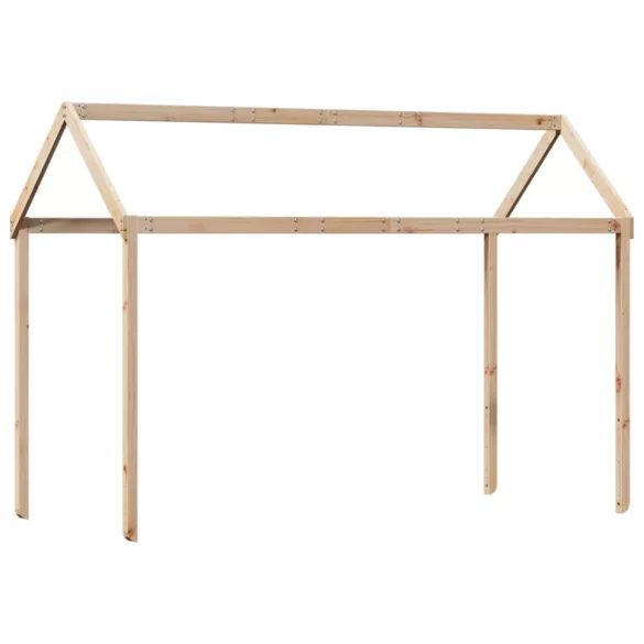 tömör fenyőfa emeletes ágy matrac nélkül 90 x 190 cm