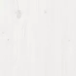 fehér tömör fenyőfa ágykeret tetővel 80 x 200 cm