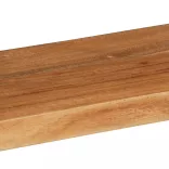 3 részes tömör akácfa fali kockapolcszett