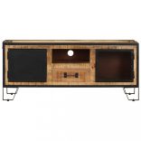 nyers mangófa TV-szekrény 110 x 31 x 46 cm