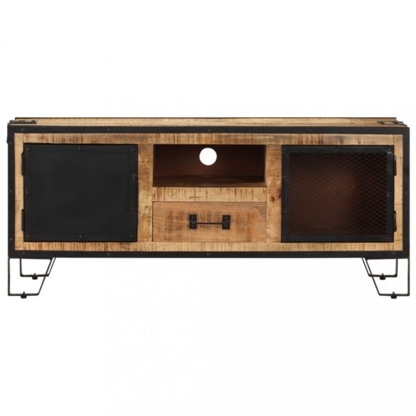 nyers mangófa TV-szekrény 110 x 31 x 46 cm