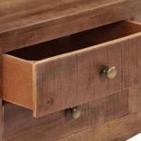 nyers mangófa TV-szekrény 110 x 30 x 40 cm