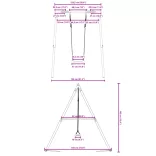 kültéri hinta szett hintával