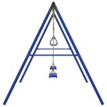 kültéri hintaszett hintákkal és trapézzal