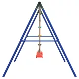 kültéri hintaszett hintákkal és tárcsás hintával