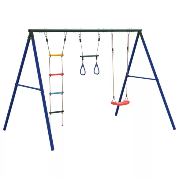 kültéri hintaszett hintával, trapézzal és létrával