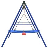 kültéri hintaszett hintával és fészekhintával