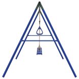 kültéri hintaszett hintákkal és trapézzal