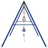 kültéri hintaszett hintákkal trapézzal és létrával