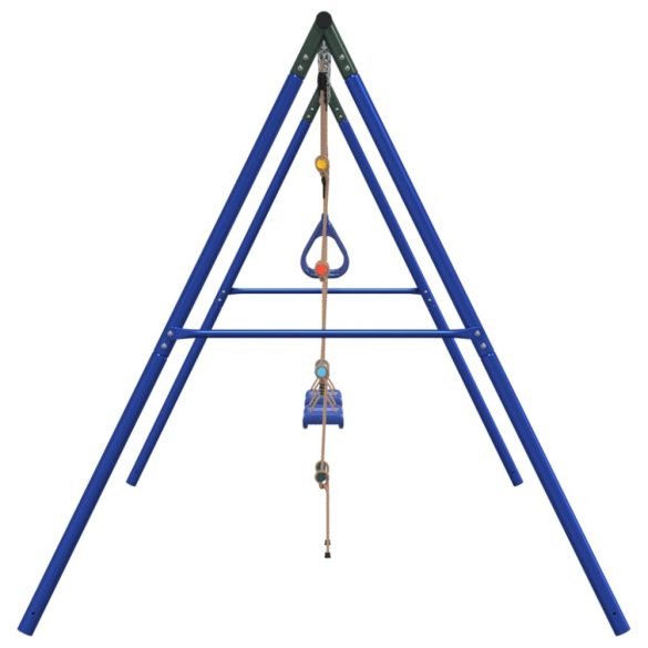 kültéri hintaszett hintákkal trapézzal és létrával