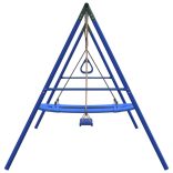 kültéri hintaszett hintával, trapézzal és fészekhintával