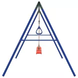 kültéri hintaszett hintákkal és trapézzal