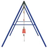 kültéri hintaszett hintákkal és létrával