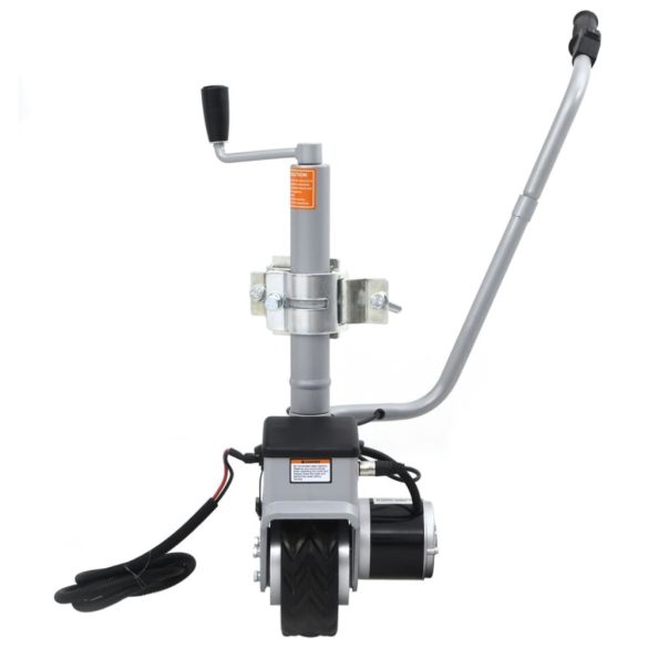 alumínium motoros zsoké kerék utánfutó mozgató 12 V 350 W