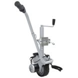 alumínium motoros zsoké kerék utánfutó mozgató 12 V 350 W