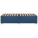 ágykeret matrac nélkül kék 90x190 cm szövet