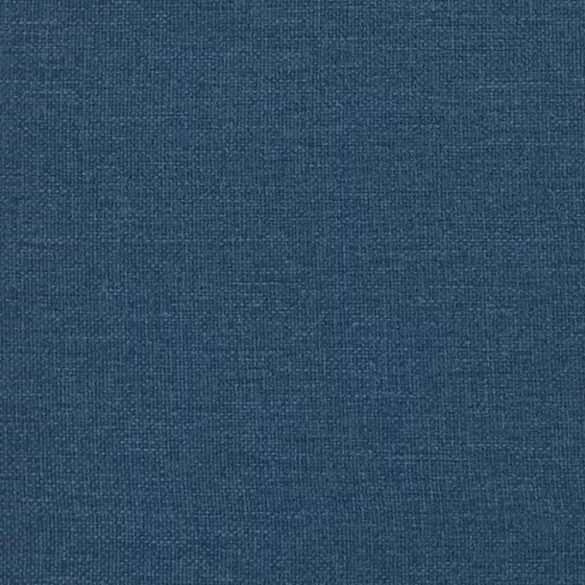 ágykeret matrac nélkül 90x200 cm kék szövet