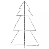 160 LED-es beltéri/kültéri kúp alakú karácsonyfa 78 x 120 cm