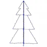 160 LED-es beltéri/kültéri kúp alakú karácsonyfa 78 x 120 cm