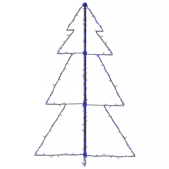 160 LED-es beltéri/kültéri kúp alakú karácsonyfa 78 x 120 cm