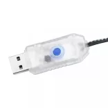 160 LED-es beltéri/kültéri kúp alakú karácsonyfa 78 x 120 cm