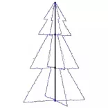 200 LED-es beltéri/kültéri kúp alakú karácsonyfa 98 x 150 cm