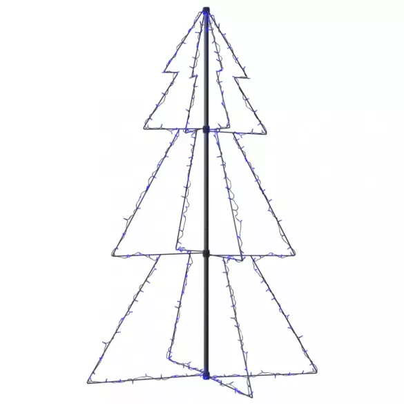 200 LED-es beltéri/kültéri kúp alakú karácsonyfa 98 x 150 cm