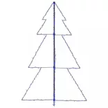 200 LED-es beltéri/kültéri kúp alakú karácsonyfa 98 x 150 cm