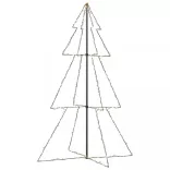 240 LED-es beltéri/kültéri kúp alakú karácsonyfa 118 x 180 cm