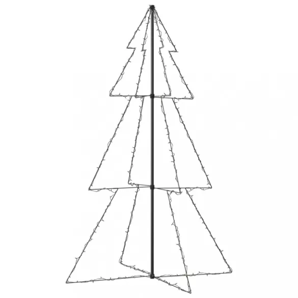 240 LED-es beltéri/kültéri kúp alakú karácsonyfa 118 x 180 cm