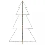 240 LED-es beltéri/kültéri kúp alakú karácsonyfa 118 x 180 cm